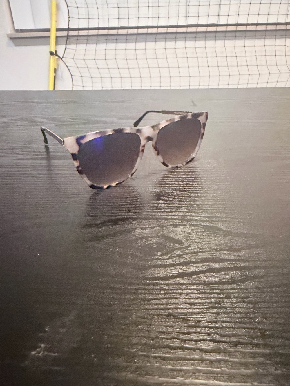 Tortoiseshell Cat Eye Sunglasses - Gray Lenses